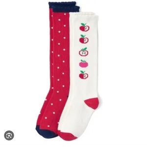 Gymboree Apple Socks